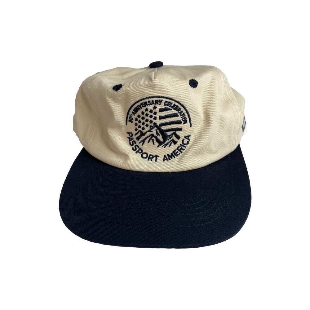 New Era passport America 30th Anniversary Beige Navy Hat Cap Capsule USA